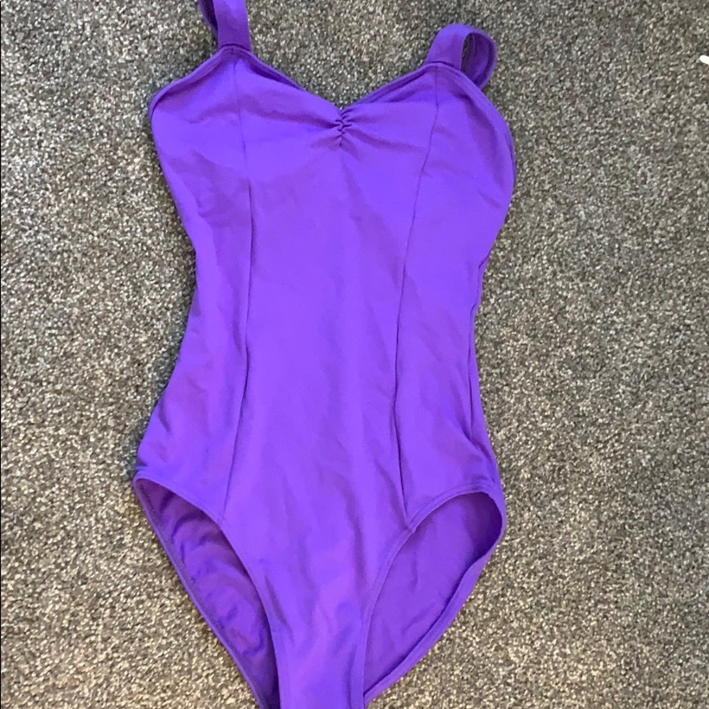 purple leotard